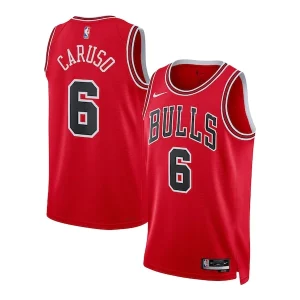 Splendido Alex Caruso Chicago Bulls Nike Unisex Swingman Jersey Icon Edition Red per gli appassionati