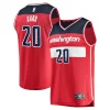 Gorgeous Attraente Alexandre Sarr Washington Wizards Fast Break Replica Player Jersey Icon Edition Red per gli appassionati