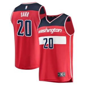 Gorgeous Attraente Alexandre Sarr Washington Wizards Fast Break Replica Player Jersey Icon Edition Red per gli appassionati