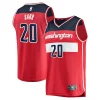 Carino Alexandre Sarr Washington Wizards Youth Fast Break Replica Player Jersey Icon Edition Red per gli appassionati