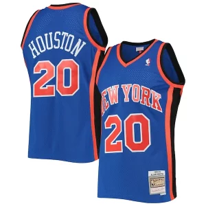 Stupendo Allan Houston New York Knicks Hardwood Classics Swingman Jersey Blue per gli appassionati