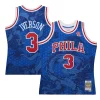 Sofisticato Ottimo Allen Iverson Philadelphia 76ers 1996/97 Hardwood Classics Asian Heritage 6.0 Swingman Throwback Player Jersey Royal per gli appassionati