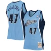 Resistente Stupendo Andrei Kirilenko Utah Jazz 2009/10 Hardwood Classics Swingman Jersey Powder Blue per gli appassionati