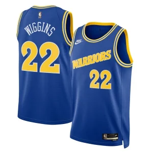 Eccezionale Resistente Incantevole Andrew Wiggins Golden State Warriors Nike Swingman Jersey Classic Edition Blue per gli appassionati