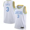 Comodo Splendido Robusto Anthony Davis Los Angeles Lakers Nike Swingman Jersey Classic Edition White per gli appassionati