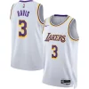 Fascinante Anthony Davis Los Angeles Lakers Nike Unisex Swingman Jersey Association Edition White per gli appassionati