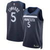 Fascinante Anthony Edwards Minnesota Timberwolves Nike Unisex Swingman Jersey Icon Edition Navy per gli appassionati