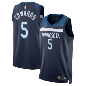 Delizioso Anthony Edwards Minnesota Timberwolves Nike Unisex Swingman Replica Jersey Icon Edition Navy per gli appassionati