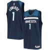 Prestigioso Anthony Edwards Minnesota Timberwolves Nike Youth 2020/21 Swingman Jersey Icon Edition Navy per gli appassionati
