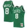 Bellissimo Raffinato Versatile Antoine Walker Boston Celtics 2001/02 Hardwood Classics Swingman Jersey Kelly Green per gli appassionati