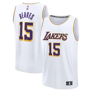 Ottimo Moderno Austin Reaves Los Angeles Lakers Youth Fast Break Replica Player Jersey Association Edition White per gli appassionati