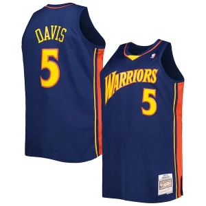 Lussuoso Fantastico Raffinato Baron Davis Golden State Warriors Big & Tall Hardwood Classics 2006/07 Swingman Jersey Navy per gli appassionati