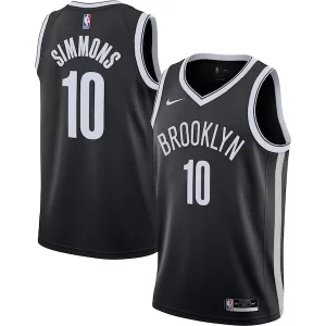 Accattivante Bellissimo Ben Simmons Brooklyn Nets Nike 2021/22 Swingman Jersey Icon Edition Black per gli appassionati