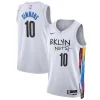 Bellissimo Ben Simmons Brooklyn Nets Nike Unisex 2022/23 Swingman Jersey City Edition White per gli appassionati