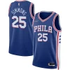 Ottimo Ben Simmons Philadelphia 76ers Nike 2021/22 Diamond Swingman Jersey Icon Edition Royal per gli appassionati