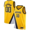 Fascinante Splendido Magnifico Bennedict Mathurin Indiana Pacers Jordan Brand Unisex Swingman Jersey Statement Edition Gold per gli appassionati