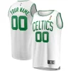 Accattivante Stupendo Boston Celtics 2024 NBA Finals Champions Custom Fast Break Jersey White Association Edition per gli appassionati