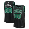 Delizioso Comodo Bellissimo Boston Celtics Youth Custom Fast Break Jersey Black Statement Edition/Kelly Green/White per gli appassionati