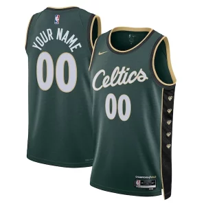 Sofisticato Versatile Lussuoso Boston Celtics Nike Unisex 2022/23 Swingman Custom Jersey City Edition Kelly Green per gli appassionati