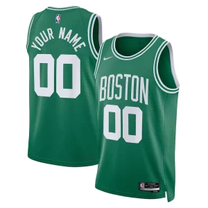 Splendido Boston Celtics Nike Unisex 2022/23 Swingman Custom Jersey Kelly Green Icon Edition per gli appassionati