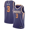 Carino Elegante Bradley Beal Phoenix Suns Nike Unisex Swingman Jersey Icon Edition Purple per gli appassionati