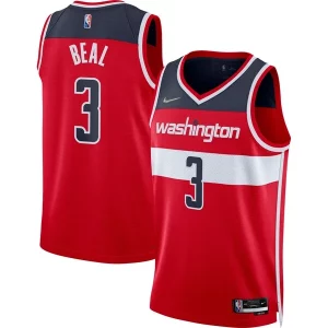 Prestigioso Ottimo Raffinato Bradley Beal Washington Wizards Nike 2021/22 Diamond Swingman Jersey Icon Edition Red per gli appassionati