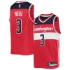 Lussuoso Meraviglioso Bradley Beal Washington Wizards Nike Youth 2021/22 Diamond Swingman Jersey Icon Edition Red per gli appassionati