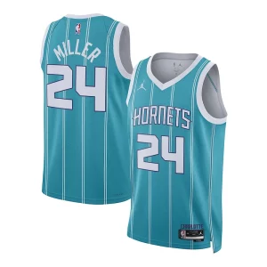 Fantastico Bellissimo Robusto Brandon Miller Charlotte Hornets Nike Unisex 2023 NBA Draft Swingman Jersey Icon Edition Teal per gli appassionati