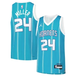 Bellissimo Stupendo Pratico Brandon Miller Charlotte Hornets Nike Youth Swingman Jersey Icon Edition Teal per gli appassionati
