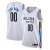 Meraviglioso Brooklyn Nets Nike Unisex 2022/23 Swingman Custom Jersey City Edition White per gli appassionati