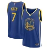 Incantevole Bellissimo Buddy Hield Golden State Warriors Fast Break Replica Player Jersey Icon Edition Royal per gli appassionati
