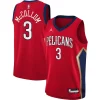 Accattivante Incantevole C.J. McCollum New Orleans Pelicans Jordan Brand Youth Swingman Jersey Statement Edition Red per gli appassionati