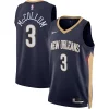 Bellissimo Attraente Delizioso C.J. McCollum New Orleans Pelicans Nike Unisex Swingman Jersey Icon Edition Navy per gli appassionati