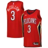Attraente Lussuoso Incantevole CJ McCollum New Orleans Pelicans Jordan Brand Unisex Swingman Jersey Statement Edition Red per gli appassionati