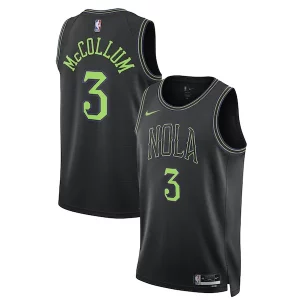 Lussuoso CJ McCollum New Orleans Pelicans Nike Unisex 2023/24 Swingman Jersey Black City Edition per gli appassionati