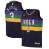 Carino Robusto Fascinante CJ McCollum New Orleans Pelicans Nike Youth Swingman Jersey City Edition Purple per gli appassionati