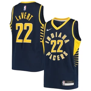 Trendy Stupendo Delizioso Caris LeVert Indiana Pacers Nike Youth Swingman Jersey Icon Edition Navy per gli appassionati