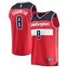Robusto Sofisticato Carlton Carrington Washington Wizards Fast Break Replica Player Jersey Icon Edition Red per gli appassionati