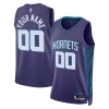 Versatile Charlotte Hornets Jordan Brand Unisex 2022/23 Swingman Custom Jersey Statement Edition Teal per gli appassionati