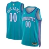 Cool Fantastico Charlotte Hornets Jordan Brand Unisex 2023/24 Custom Swingman Jersey Classic Edition Teal per gli appassionati