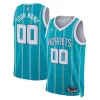 Ottimo Fantastico Carino Charlotte Hornets Jordan Brand Unisex Swingman Custom Jersey Teal Icon Edition per gli appassionati