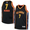 Ottimo Gorgeous Fascinante Chet Holmgren Oklahoma City Thunder Nike Youth 2024/25 Swingman Player Jersey City Edition Black per gli appassionati