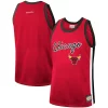 Prestigioso Chicago Bulls Hardwood Classics Team Heritage Fashion Jersey Red per gli appassionati
