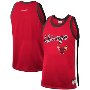 Prestigioso Chicago Bulls Hardwood Classics Team Heritage Fashion Jersey Red per gli appassionati