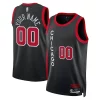 Cool Chicago Bulls Nike Unisex 2023/24 Custom Swingman Jersey Black City Edition per gli appassionati