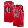 Delizioso Ottimo Classico Chicago Bulls Nike Unisex Swingman Custom Jersey Red Icon Edition per gli appassionati