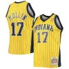 Trendy Chris Mullin Indiana Pacers 1999/00 Hardwood Classics Swingman Jersey Gold per gli appassionati