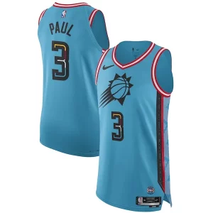Fascinante Carino Eccezionale Chris Paul Phoenix Suns Nike 2022/23 Authentic Jersey City Edition Turquoise per gli appassionati