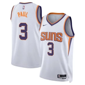 Delizioso Stupendo Chris Paul Phoenix Suns Nike Unisex Swingman Jersey Association Edition White/Purple per gli appassionati