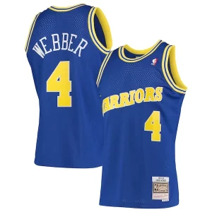 Classico Trendy Chris Webber Golden State Warriors 1993/94 Hardwood Classics Swingman Jersey Royal per gli appassionati